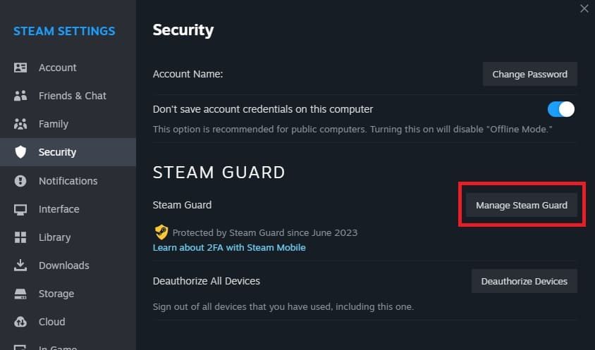 Disable Steam Guard Email G2Techshop 2 e1696153535905