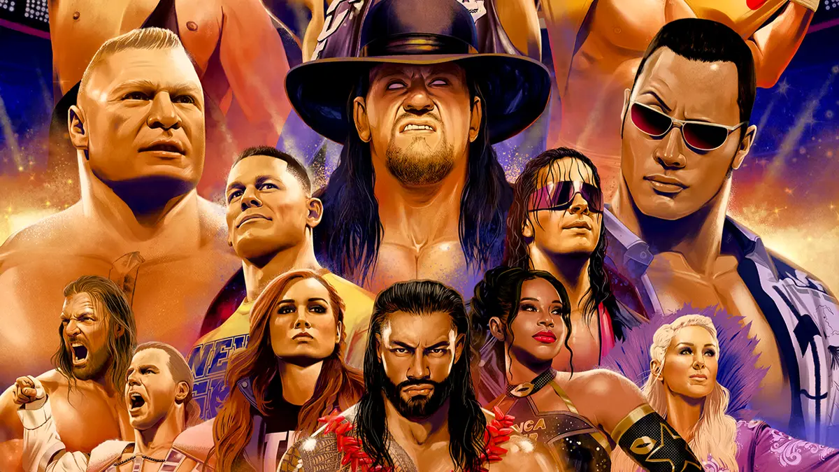 wwe 2k24 art